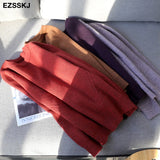 Autumn autumn winter thick loose sweater Pullovers Women female oversize O-neck sweater knit Jumpers