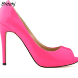 Platform Wedding Shoes Summer Sexy Womens Open Toe High Heels Sandals Peep Pumps US 5-10