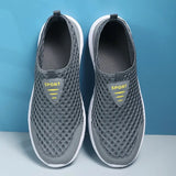 Men Shoes Casual Breathable Lightweight Sports Shoes A Pedal Comfortable Outdoor Hiking Shoes Fashion Tennis