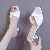 Women Sandals Fashion Summer New Simple Open Toe Round Toe Thin Heels Sandals Female Sexy High Heels Mujer Punps Sandles