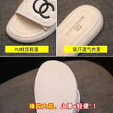 Breakj Celebrity Small Fragrant Wind Slippers Female Wear 2023 Summer New Versatile Flat Beach Sandals Out Leisure