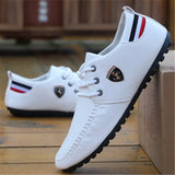 Fashion Leather Shoes for Men Casual Loafers Moccasins High Quality Shoes Male Lightweight Driving Footwear 2023