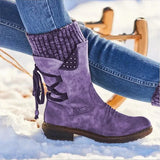 Women Winter Boots Mid-Calf Snow Boots Female thigh high boots Warm High Quality Botas Mujer Plus