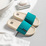 Mute Sippers Men Platform Shoes EVA Soft Indoor Home Slides For Men Non-slip Summer Sandals Couples Bathroom Shoes