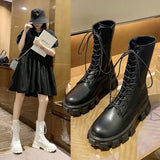 New Fall 2023 Martin Boots Ins Tide Belt Retro English Style Thick Soles And Thick Heels Martin