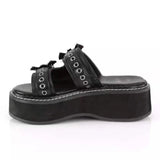 Breakj Women's Shoes 2025 Summer New Fish-Mouthed Bat Thick-Soled Cool Slippers Women's Dark Punk Hot