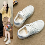 Breakj Mall With The Same Derain Shoes Women 2025 New Autumn Explosion Airable Commuter Forgum Sneakers