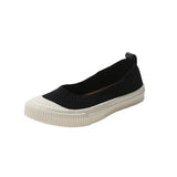 Shoes Female Xiaoxiangfeng 2024 Summer New Canvas Shoes Lazy People Put On Love Shoes Soft-Soled Net Single