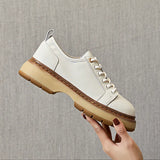 Women's Shoes 2023 Trend Authentic Leather Luxury Designer Shoes Ladies Pumps Loafers Elegant Sneakers Medium