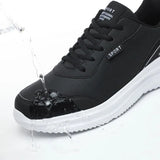 Leather Waterproof Casual Fashion Sports Shoes for Men Lightweight Comfortable Outdoor Anti-skid Shoes Tenis Para