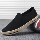 Breakj The Autumn Of 2025, The New Canvas Shoes Men's Lazy Men's Pedaling Men's Korean Version Of The Casual Old Beijing Board Shoes Men's