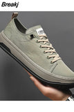 Sneakers Men Shoes Comfortable Breathable Ice Silk Casual Shoes Lightweight Walking Flat Shoes Male
