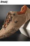 Leather Men Shoes Breathable Sneaker Handmade Driving Loafers Shoes Men Hot Sale Moccasins Wallking Shoe for Man