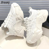 Women's Shoes 2023 Ladies White Shoes Platform Woman Vulcanize Casual Breathable Sneaker Black Chunky Sneakers