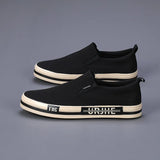 Breakj The Autumn Of 2025, Casual Men's Shoes Men's Canvas Shoes Korean Version Of The Trend Of One-Legged Shoes Casual Flat