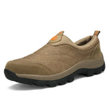 Men Winter Shoes Quality Moutain Sneakers Slip-on Male Rubber Bottom Sneaker Winter Warm Anti-skid Footwear Size