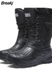 Sports Men Boots 2023 Spring Waterproof Shoes for Men Light Rain Boots Fishing Boots Winter Snow Boots New Work
