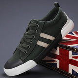 Breakj Autumn New Men's Shoes Korean Fashion Casual Men's Canvas Shoes Comfortable Flat Shoes Men's Shoes