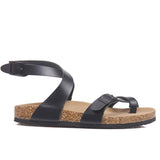 Fashion Cork Sandals 2023 New Women Casual Summer Beach Gladiator Non-slip Buckle Strap Sandalias