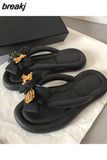 New Fashion Bowknot Women's Slippers Summer Women Slippers Indoor Outdoor Flip Flops Beach Shoe Home Non-slip EVA