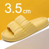 Women's Soft Sole Cloud Slippers Summer Beach Thick Platform Slipper Sandals Women Korean Eva Slippers for Home Flip Flops