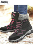 Women Boots High Quality Comfortable Winter Long Boots Shoes Woman Keep Warm Waterproof Platform Snow Boots Botas