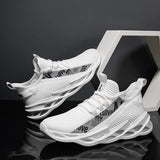 Men Running Shoes for Women Breathable Running Sport Shoes Trend Light Soft Comfortable White Athletic Shoes for