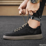 Men Casual Shoes Outdoor PU Leather Breathable Comfortable Men's Shoes 2023 Spring Men Sneackers Male Skate Shoes