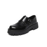 Breakj Shoes Men Korean Version Trend Casual Loafer Shoes Platform Youth Versatile Lazy Man One Foot Pedal Fashionable Men's Shoes