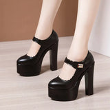 Hates Tiangao Cheongsam Catwalk Shoes, Women's Muffin Soles, Waterproof Platform, Pointed Models, Stage Performance