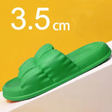 Women's Soft Sole Cloud Slippers Summer Beach Thick Platform Slipper Sandals Women Korean Eva Slippers for Home Flip Flops