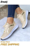 New Women Chunky Sneakers Solid Color Platform Shoes Thick Bottom Zipper Women's Vulcanized Shoes Sneakers Zapatos De