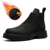 Breakj Martin Boots Male Autumn And Winter Long Tube Overalls Net Red High Street Soft Leather British Yuppie Male Boots