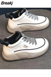 Women Platform Snow Boots Oxford Sneakers Vulcanized Designer Flats Warm Plush Cotton Classic Casual Ladies Shoes