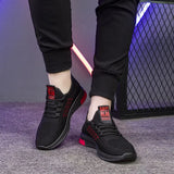 Men Sneakers Flat Casual Shoes Breathable Running Comfortable Walking Tennis Footwear Spring Autumn Male