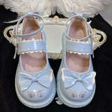 Lolita Shoes Sweet Summer Mary Janes Woman Flats Patchwork Japanese Style 2023 Fashion Cute Party Jk Shoes for