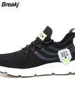 Men Sneakers Summer 2023 Mesh Breathable White Running Tennis Shoes Comfortable Outdoor Sports Men Brand Shoes Tenis