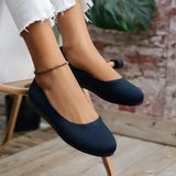 Breakj Size Single Shoes Women 2023 Spring Autumn New Round Head Cover Foot Lazy People A Foot Pedal Casual Single Shoes