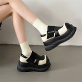 Cute Autumn Mary Janes Women Pumps Wedges High Heels Cosplay Street Goth Punk Design Thick Sole Lolita Pumps Girls