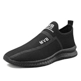 Light Men Shoes Sneakers Summer Breathable Mesh Sports Shoes Comfortable Non-slip Lazy Shoes Men Casual Walking