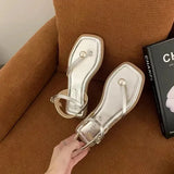 Heel Sandal for Women Med Suit Female Beige Summer Shoes Cross-Shoes High-heeled Medium Black Block Girls 2023 Fashion
