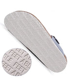 2023 New Summer Women Beach Flip Flops Casual Men Nubuck Leather Non-slip Cork Slippers Slides