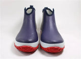 Men Waterproof Rain Boots Rubber Ankle Boots Light Outdoor Casual Fishing Boots Students Slip-on Rain Shoes Man Platform