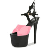 Stripper Heels Women Shoes Sexy Show Sandals Party Club Platform Stiletto High-heeled Pole Dance Prom Dress Shoes