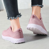 Women Breathable Mesh Golf Shoes Pink Black Ladies Outdoor Grass Walking Golf Training Shoes Lightweight Golf
