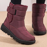 Women Boots Mid-Calf Winter Shoes For Women Snow Boots Casual Watarproof Platform Heels Botas Mujer 2023 New Winter Boots