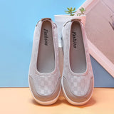 Women Shoes 2023 Fashion Mesh Breathable Sport Sandals Summer Wedge Platform Lace Sneakers Female Weave Casual Shoes