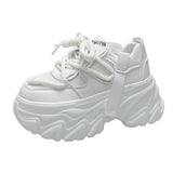 Breakj Spring And Autumn New Korean Version Of The Color Father Shoes Female Ins Tide Pine Platform Increased Women's Casual Sports