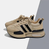 Women's Casual Platform Sneakers Comfortable Breathable Wear-Resistant Non-slip Trendy All-match Spring and Autumn