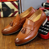 Men's Casual Shoes Fashion business dress Soft Moccasins Loafers High-Quality men Leather shoes Gommino Zapatos Chaussure